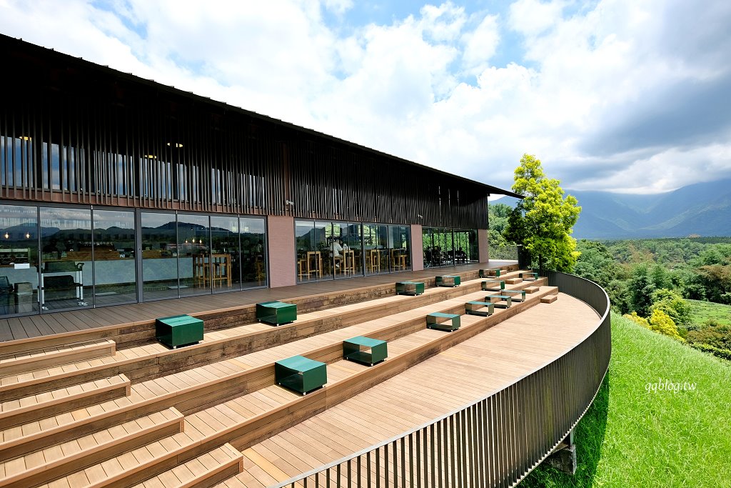 南投魚池︱鹿篙咖啡莊園．茶園環繞的景觀咖啡館，坐擁180度群山美景 @QQ的懶骨頭