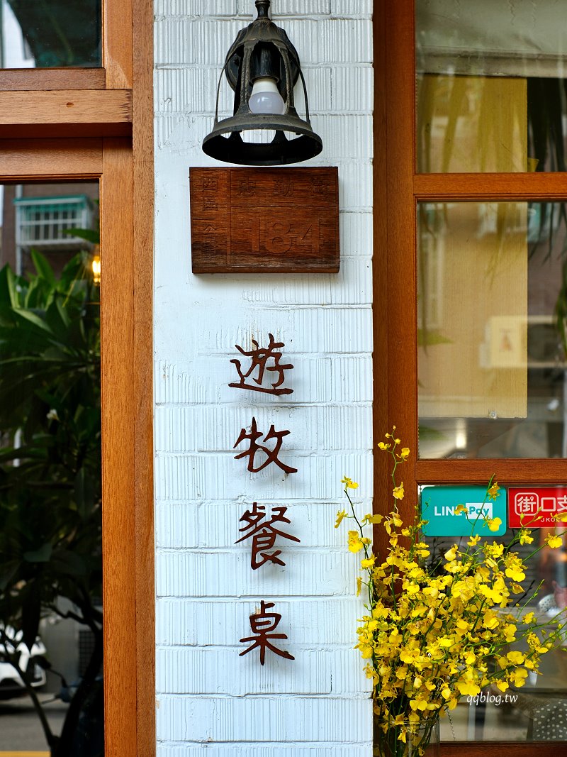 台中西區︱遊牧餐桌 Nomadic Trattoria．台中國美館附近老宅義大利麵 @QQ的懶骨頭