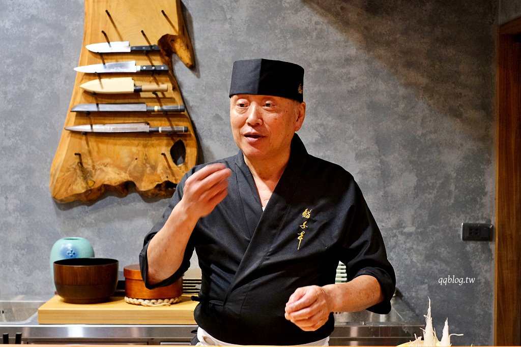 台中西區︱鮨千本．日本世界壽司大賽第三名主廚佐山智紹坐鎮，道道精彩的江戶前壽司 @QQ的懶骨頭