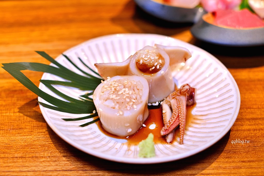 台中西區︱鮨千本．日本世界壽司大賽第三名主廚佐山智紹坐鎮，道道精彩的江戶前壽司 @QQ的懶骨頭