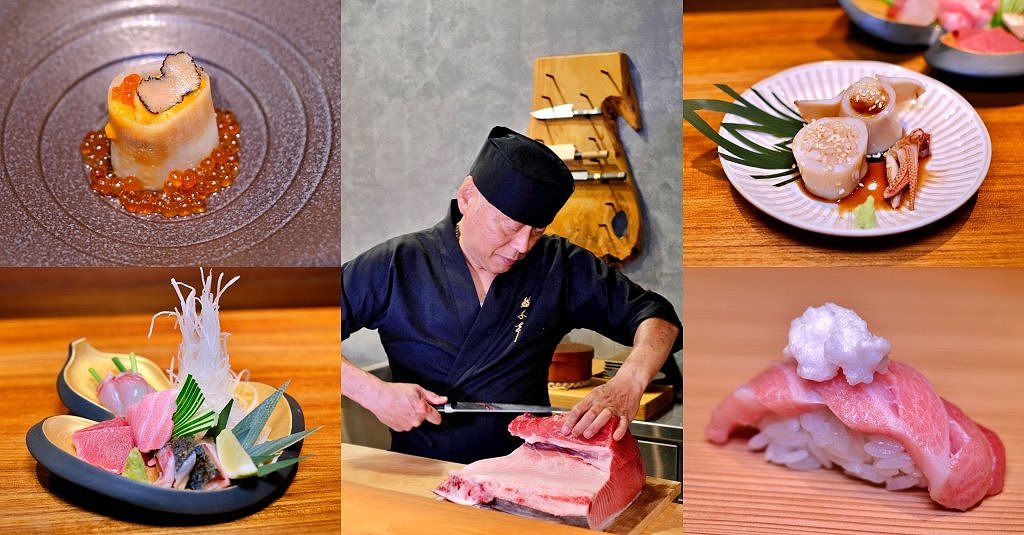 台中西區︱鮨千本．日本世界壽司大賽第三名主廚佐山智紹坐鎮，道道精彩的江戶前壽司 @QQ的懶骨頭