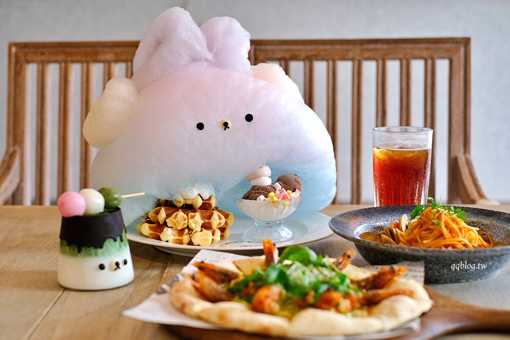 台中南屯︱雛菊見 DAISY HOUSE．網美系美食餐廳，造型棉花糖最吸睛 @QQ的懶骨頭