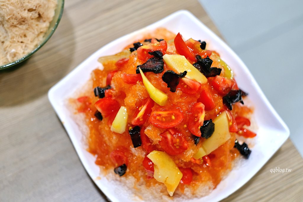 屏東東港︱樹仔剉冰．不只是剉冰，還有豆花和飲品，最推番茄青蜜冰 @QQ的懶骨頭