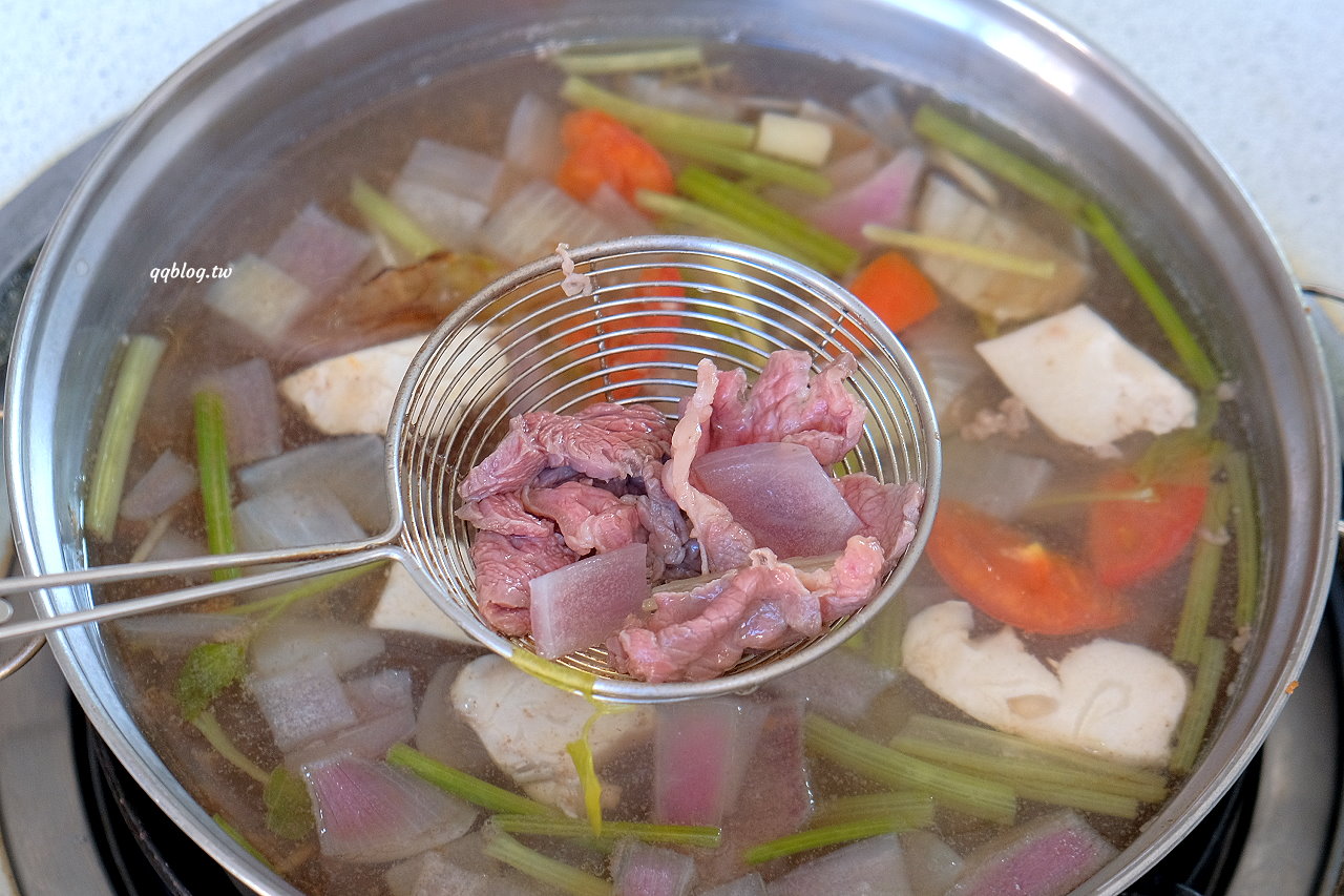 台中東勢︱檳園食坊．平價美味的客家菜餐廳，推清燙溫體牛肉火鍋 @QQ的懶骨頭