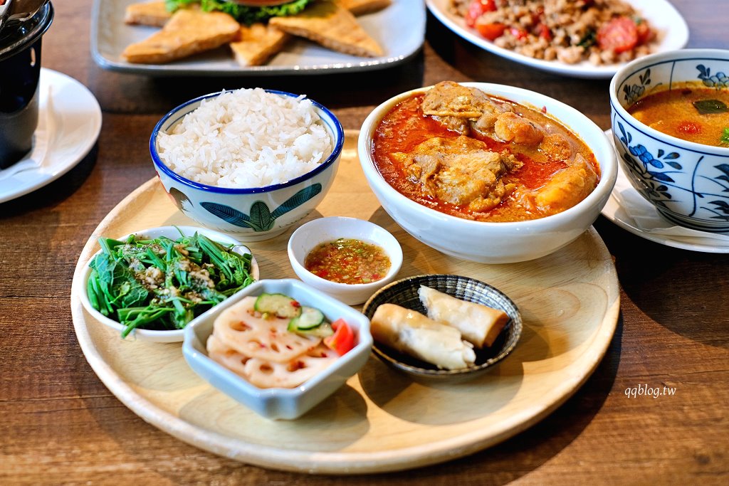 台中北屯︱大城享泰食 松竹店．一個人也可以吃泰式料理，平日還有商業午餐很划算 @QQ的懶骨頭