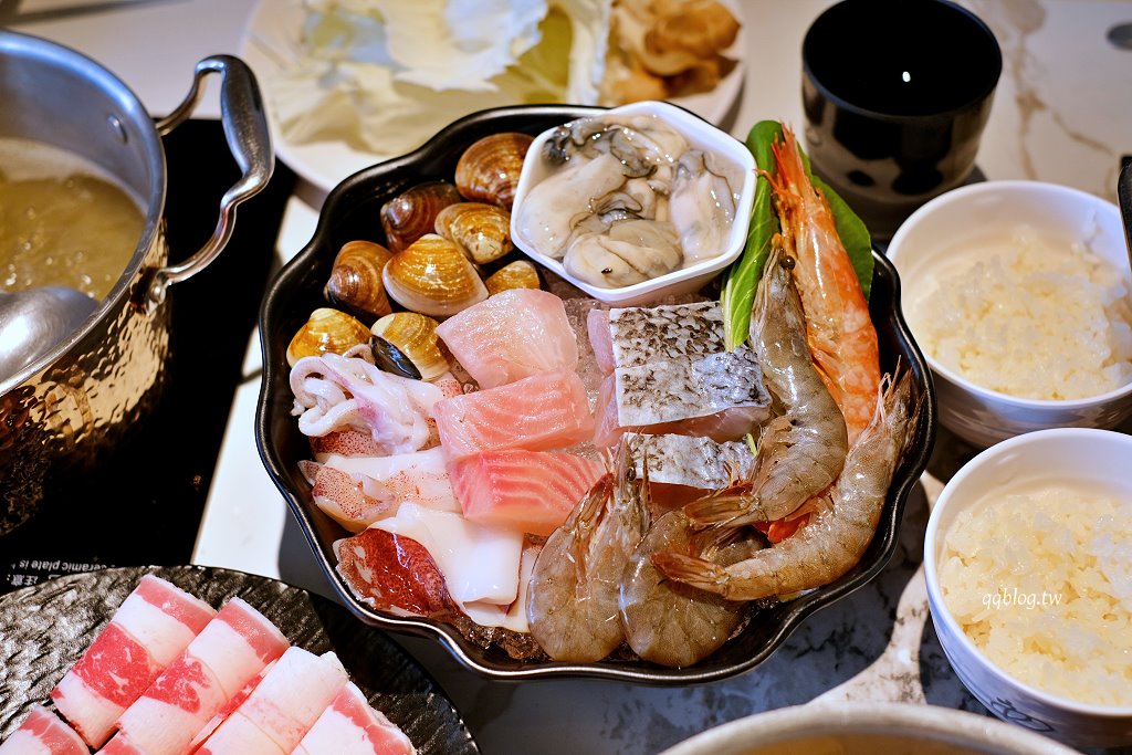 台南安南︱初鍋．每日現熬大骨湯頭，蔬菜、飲料、冰品自助吃到飽 @QQ的懶骨頭