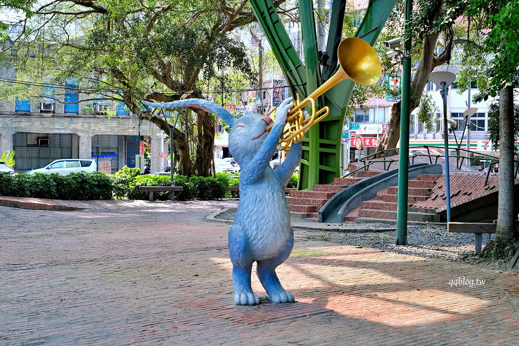 宜蘭︱丟丟噹森林公園．串連幾米公園一路欣賞幾米繪本人偶藝術裝置，可愛又有童趣 @QQ的懶骨頭