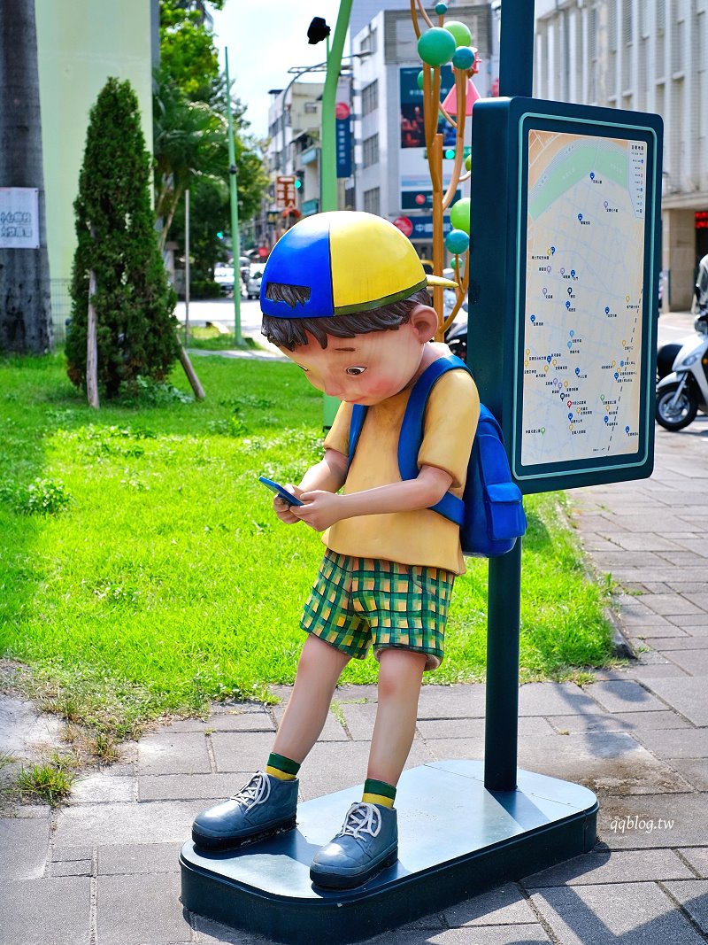 宜蘭︱丟丟噹森林公園．串連幾米公園一路欣賞幾米繪本人偶藝術裝置，可愛又有童趣 @QQ的懶骨頭
