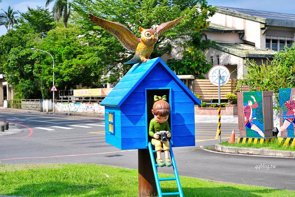 宜蘭︱丟丟噹森林公園．串連幾米公園一路欣賞幾米繪本人偶藝術裝置，可愛又有童趣 @QQ的懶骨頭