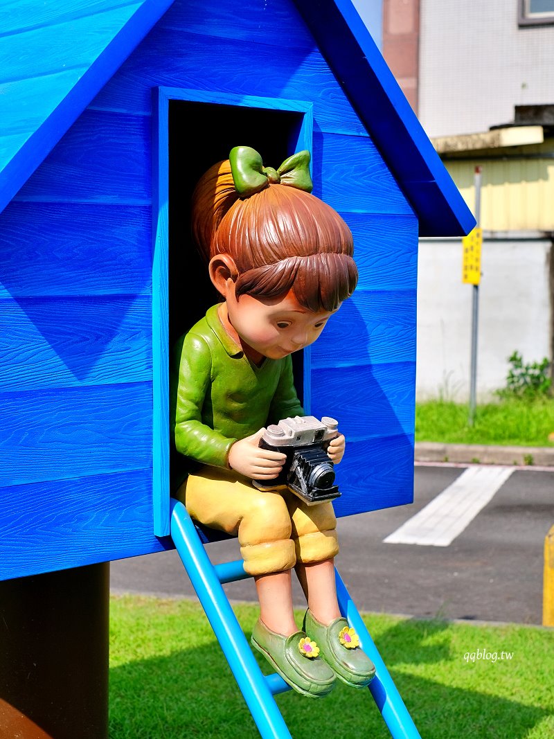 宜蘭︱丟丟噹森林公園．串連幾米公園一路欣賞幾米繪本人偶藝術裝置，可愛又有童趣 @QQ的懶骨頭