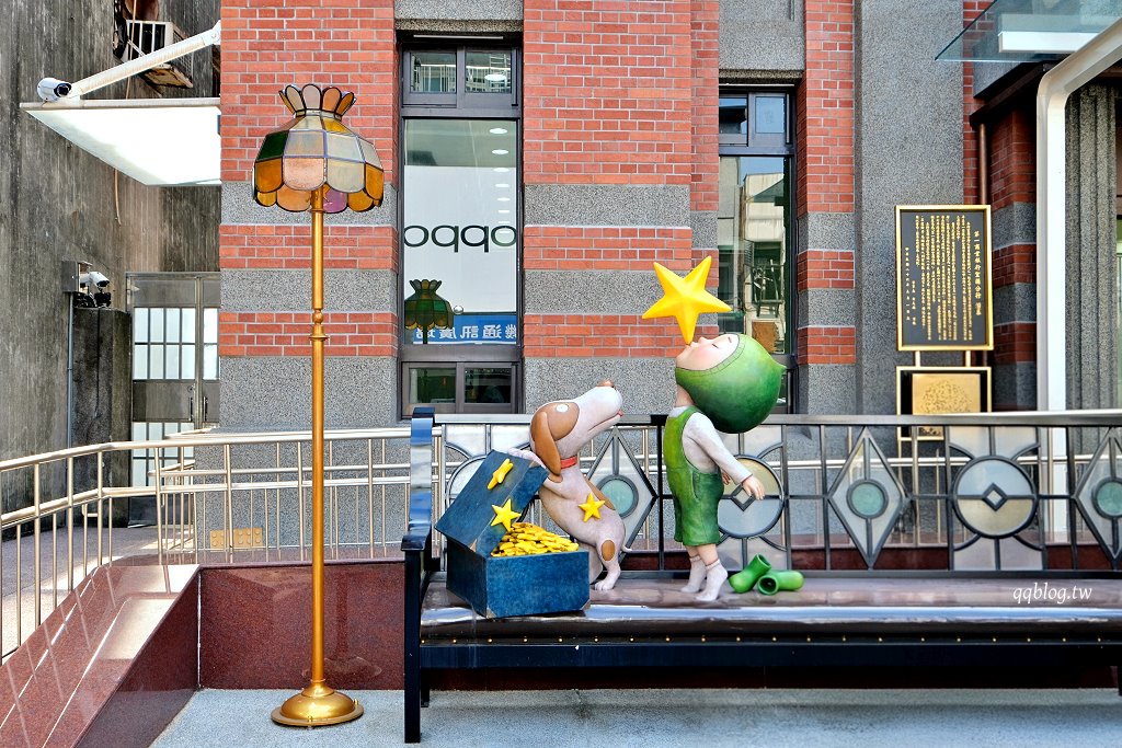 宜蘭︱丟丟噹森林公園．串連幾米公園一路欣賞幾米繪本人偶藝術裝置，可愛又有童趣 @QQ的懶骨頭