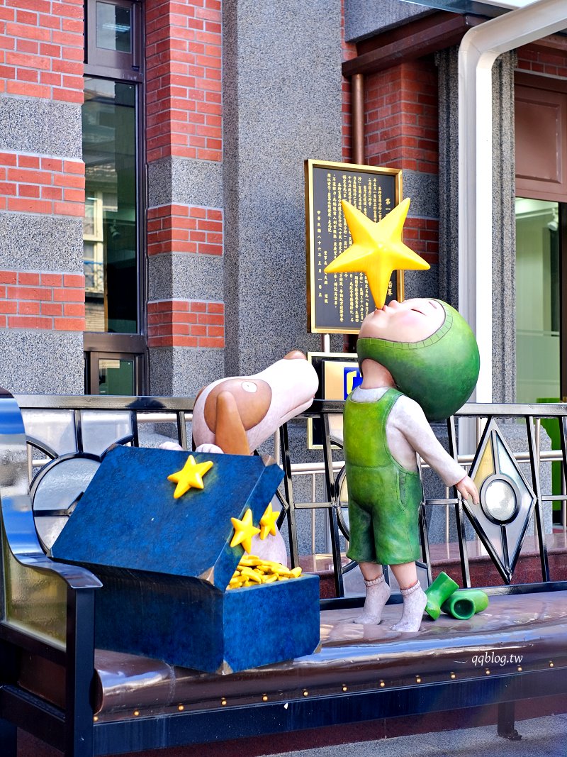 宜蘭︱丟丟噹森林公園．串連幾米公園一路欣賞幾米繪本人偶藝術裝置，可愛又有童趣 @QQ的懶骨頭