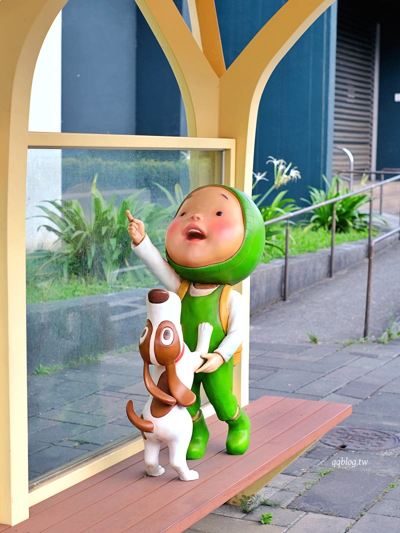 宜蘭︱丟丟噹森林公園．串連幾米公園一路欣賞幾米繪本人偶藝術裝置，可愛又有童趣 @QQ的懶骨頭