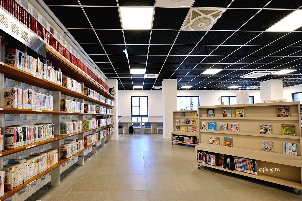 宜蘭︱宜蘭市立圖書館/宜蘭市李科永紀念圖書館．幾米繪本人偶超可愛又好拍 @QQ的懶骨頭