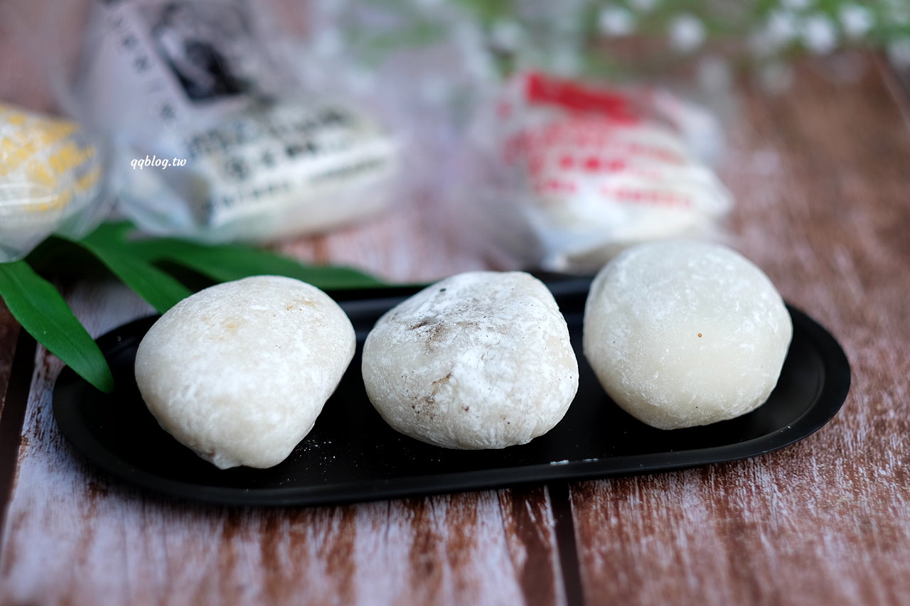 花蓮︱曾傳手工麻糬．營業超過80年的花蓮第一家麻糬，三個口味便宜又好吃