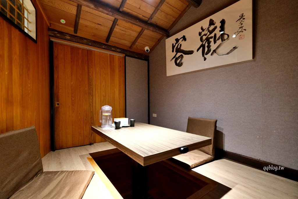 台中南屯︱客觀炭火小料理．藏身在七期裡的炭火直烤和牛挽肉，免飛日本也能吃到日式漢堡排 @QQ的懶骨頭