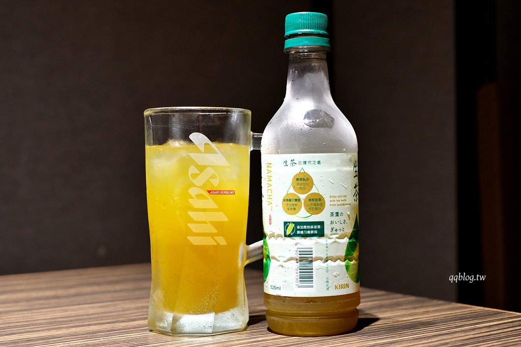 台中南屯︱客觀炭火小料理．藏身在七期裡的炭火直烤和牛挽肉，免飛日本也能吃到日式漢堡排 @QQ的懶骨頭