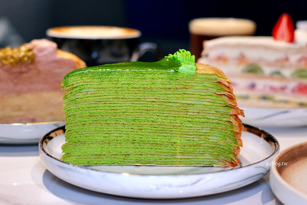 台中北區︱香緹果子咖啡館．台中最強千層蛋糕，杜拜巧克力千層真的必點 @QQ的懶骨頭