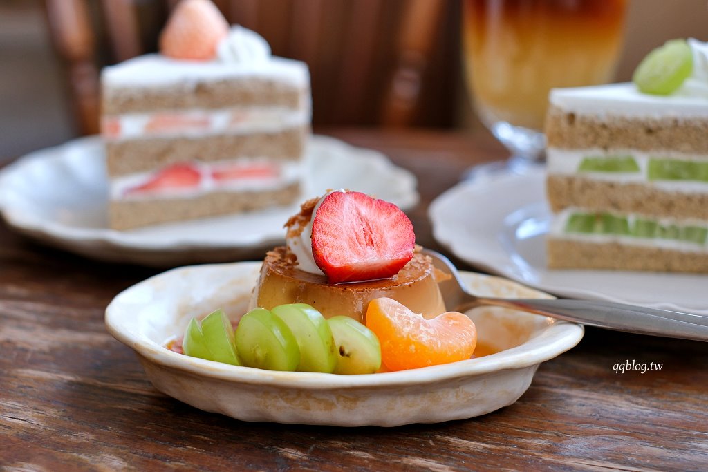 高雄苓雅︱IMO いも 一毛．日系風格老宅咖啡甜點，戚風蛋糕必點 @QQ的懶骨頭