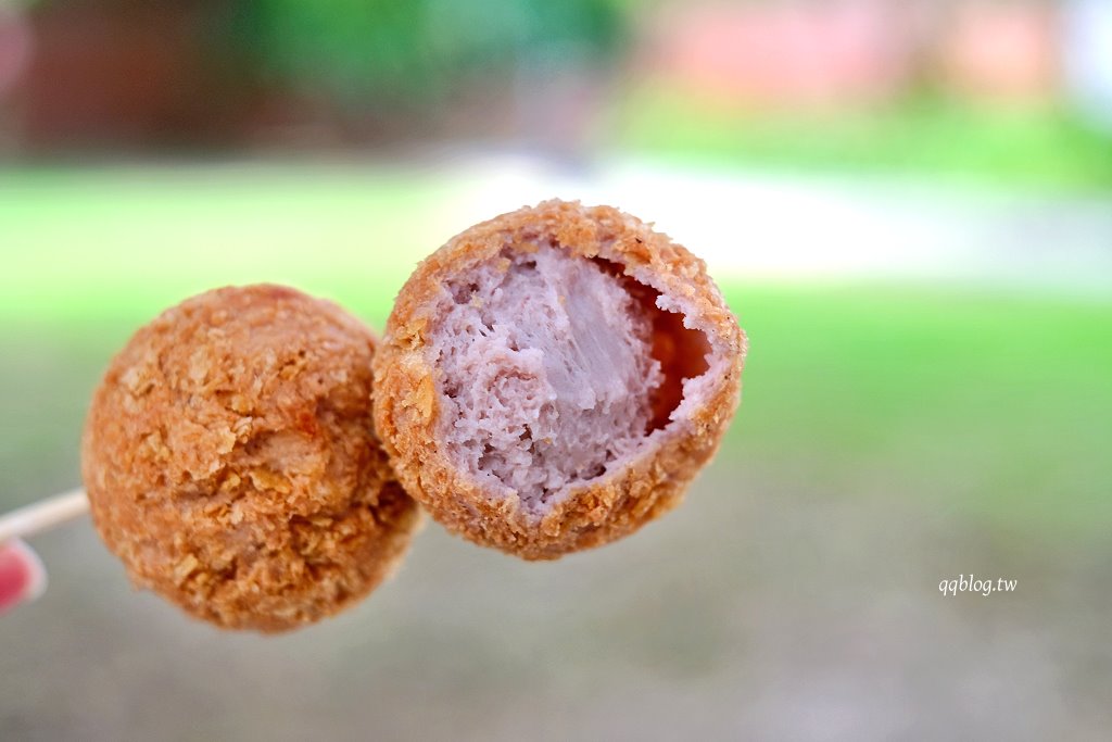 台中大甲︱五甲地香酥芋泥球.現點現炸香酥芋泥球,三種口味各有特色 @QQ的懶骨頭 台中大甲︱五甲地香酥芋泥球.現點現炸香酥芋泥球,三種口味各有特色 @QQ的懶骨頭