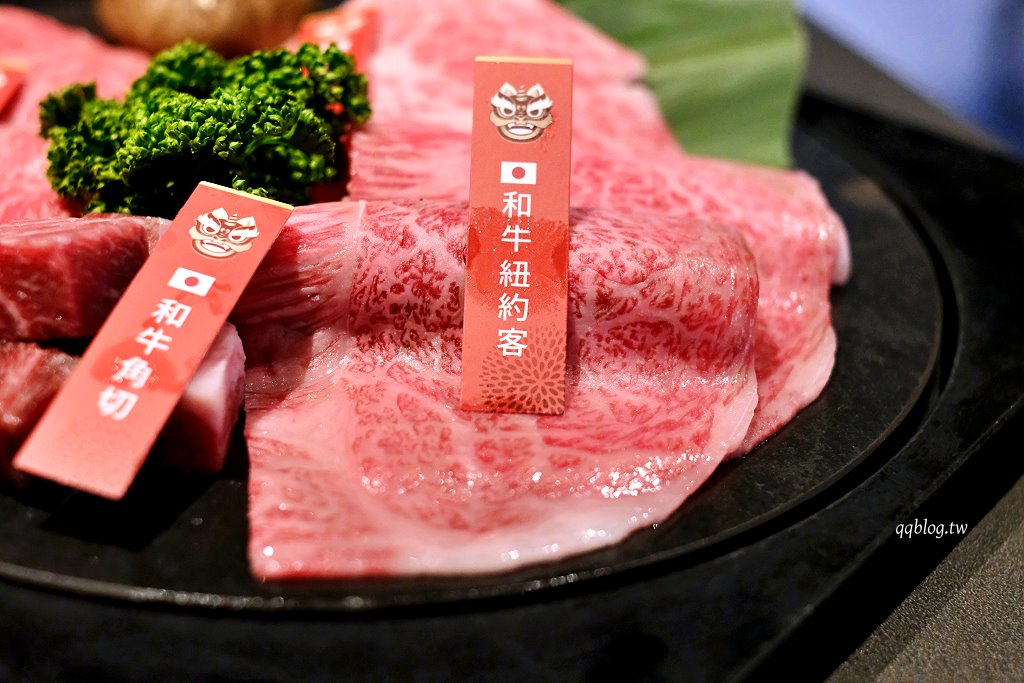 台中北屯︱茶六燒肉堂 東山店．新年限定躍馬迎春雙人套餐，八種牛肉部位吃的很過癮 @QQ的懶骨頭