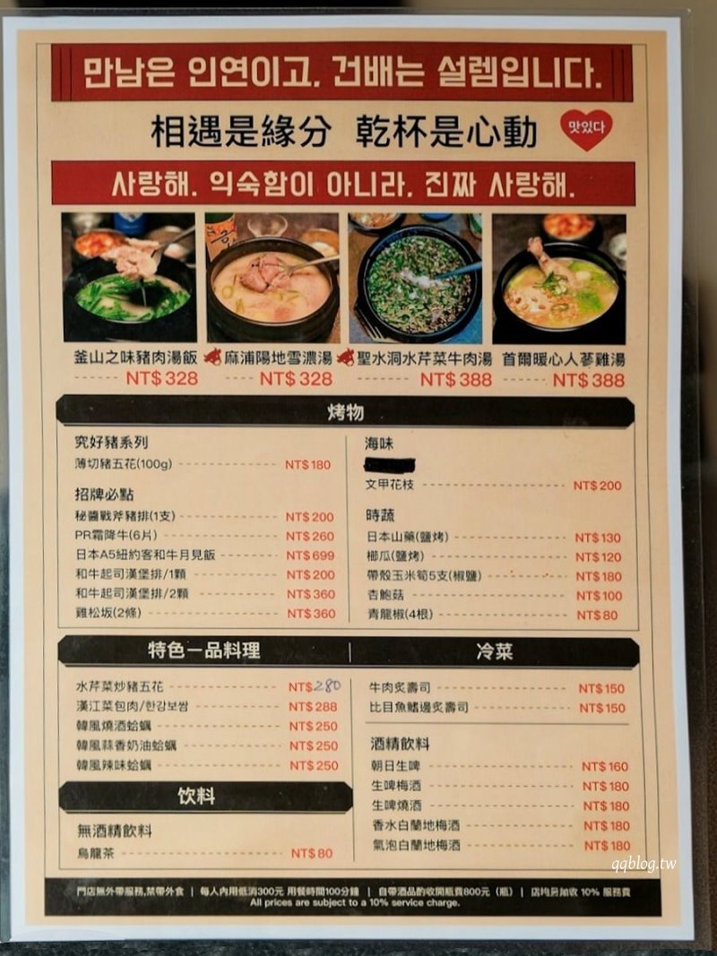 台中西區︱聖水洞水芹燒酒屋．台灣第一家水芹料理餐廳 @QQ的懶骨頭