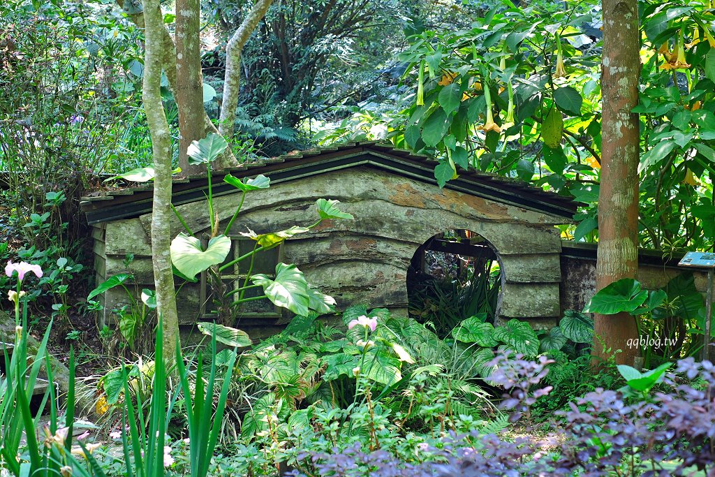 苗栗三義︱卓也小屋渡假園區．春暖花開賞花的季節，療鬱手作花朵移印染，蔬食百匯+下午茶，玩樂一整天 @QQ的懶骨頭