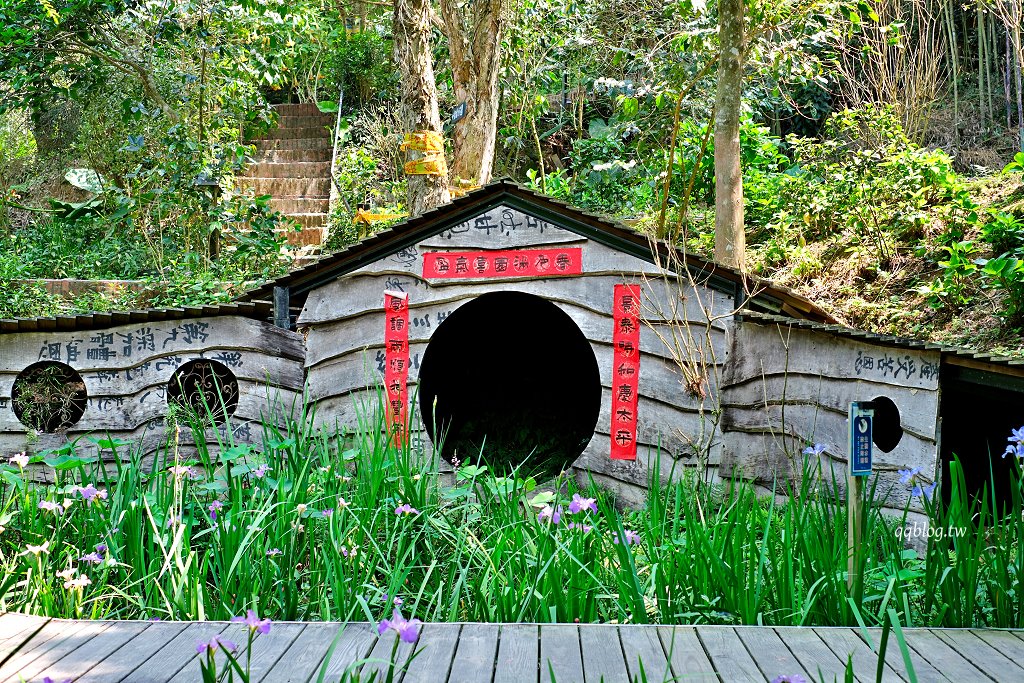 苗栗三義︱卓也小屋渡假園區．春暖花開賞花的季節，療鬱手作花朵移印染，蔬食百匯+下午茶，玩樂一整天 @QQ的懶骨頭