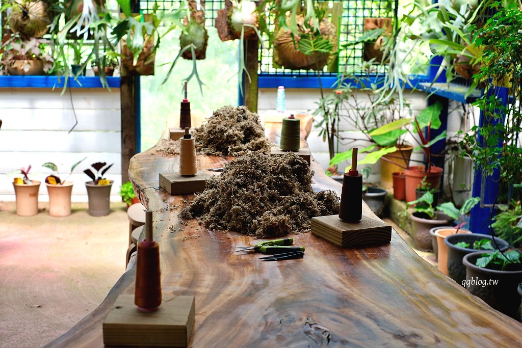 苗栗三義︱卓也小屋渡假園區．春暖花開賞花的季節，療鬱手作花朵移印染，蔬食百匯+下午茶，玩樂一整天 @QQ的懶骨頭