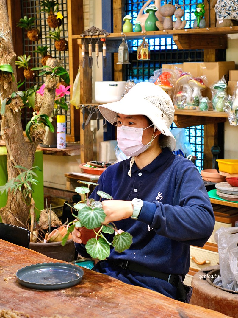 苗栗三義︱卓也小屋渡假園區．春暖花開賞花的季節，療鬱手作花朵移印染，蔬食百匯+下午茶，玩樂一整天 @QQ的懶骨頭
