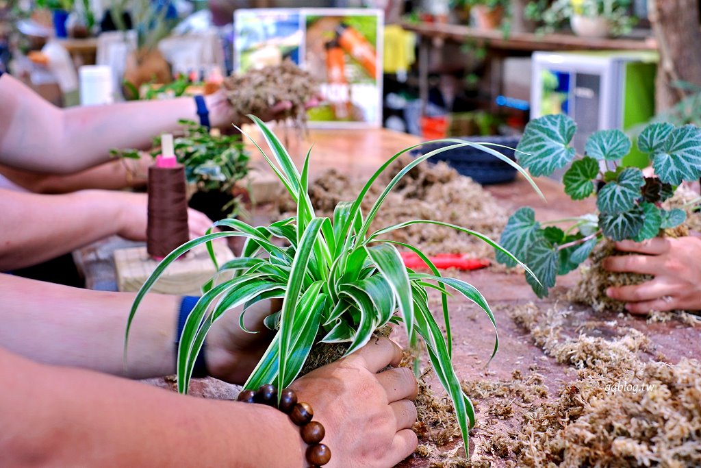 苗栗三義︱卓也小屋渡假園區．春暖花開賞花的季節，療鬱手作花朵移印染，蔬食百匯+下午茶，玩樂一整天 @QQ的懶骨頭