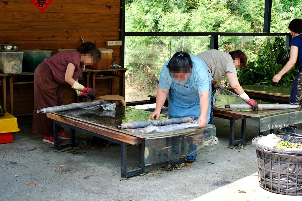 苗栗三義︱卓也小屋渡假園區．春暖花開賞花的季節，療鬱手作花朵移印染，蔬食百匯+下午茶，玩樂一整天 @QQ的懶骨頭