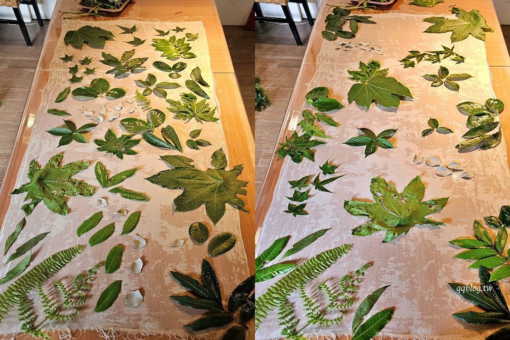 苗栗三義︱卓也小屋渡假園區．春暖花開賞花的季節，療鬱手作花朵移印染，蔬食百匯+下午茶，玩樂一整天 @QQ的懶骨頭