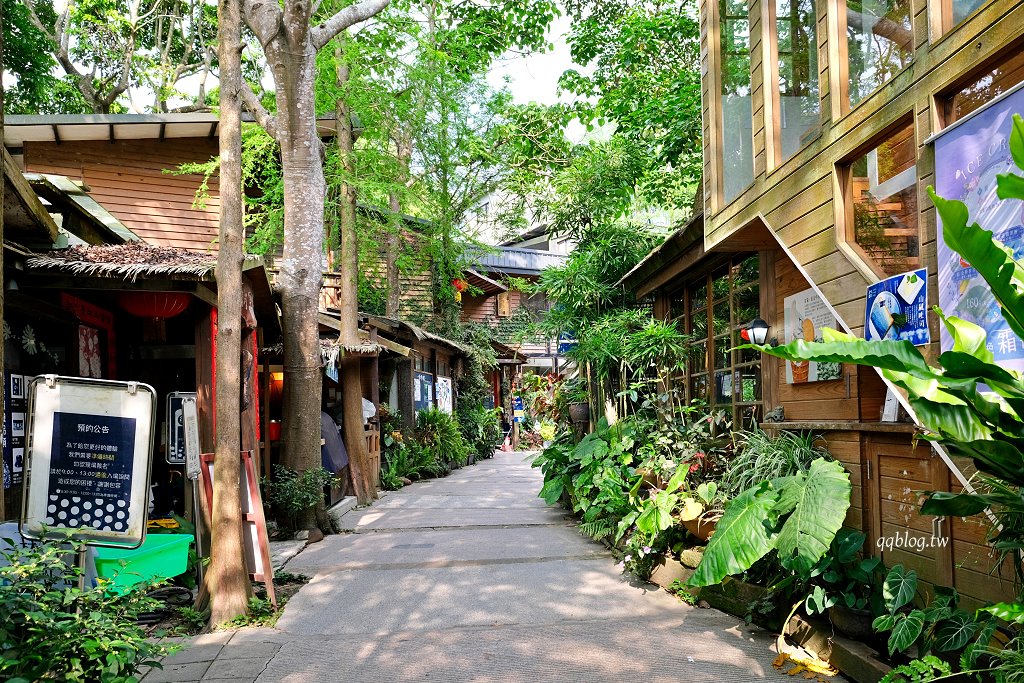 苗栗三義︱卓也小屋渡假園區．春暖花開賞花的季節，療鬱手作花朵移印染，蔬食百匯+下午茶，玩樂一整天 @QQ的懶骨頭