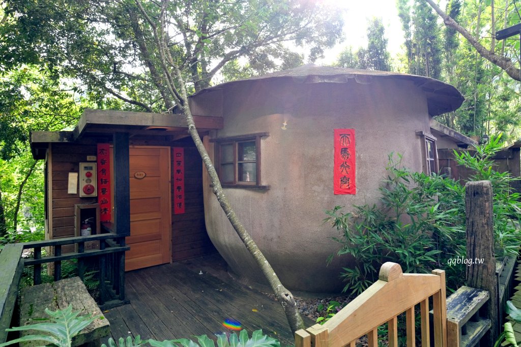 苗栗三義︱卓也小屋渡假園區．春暖花開賞花的季節，療鬱手作花朵移印染，蔬食百匯+下午茶，玩樂一整天 @QQ的懶骨頭