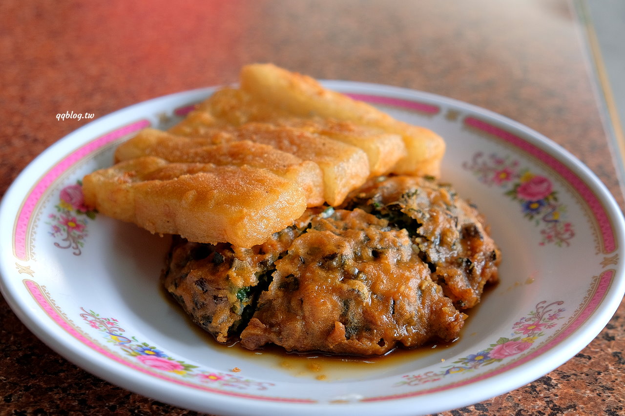 台中清水 清水 白 燒炸粿上午場 清水人的早午餐 炸粿 蚵炸都好吃 食尚玩家報導推薦 Qq的懶骨頭