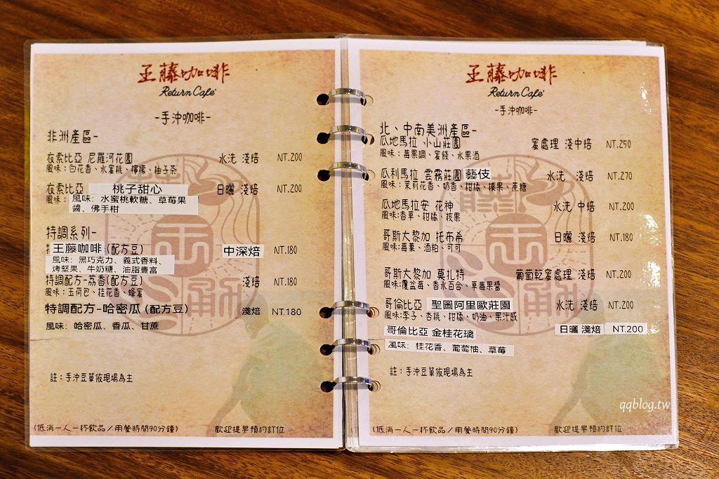 苗栗通霄︱王藤咖啡．以爺爺名字命名的咖啡館，超可愛的祥龍、醒獅造型冰磚 @QQ的懶骨頭