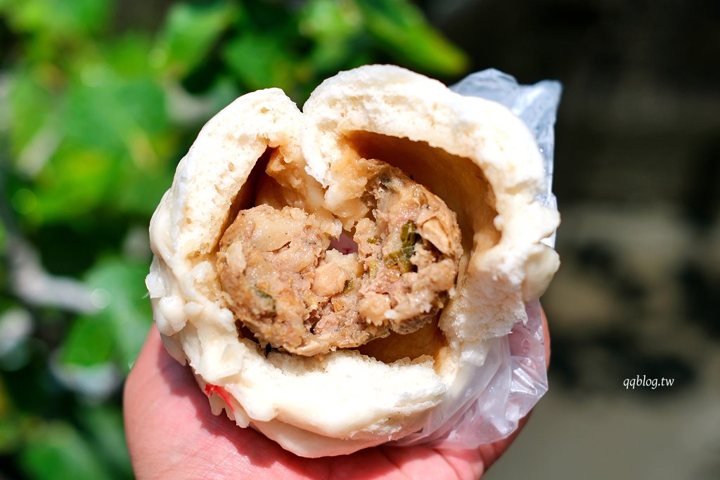 苗栗通宵︱阿潔老麵饅頭．堅持老麵發酵揉製麵糰，選用當地食材，鬆軟又香Q @QQ的懶骨頭