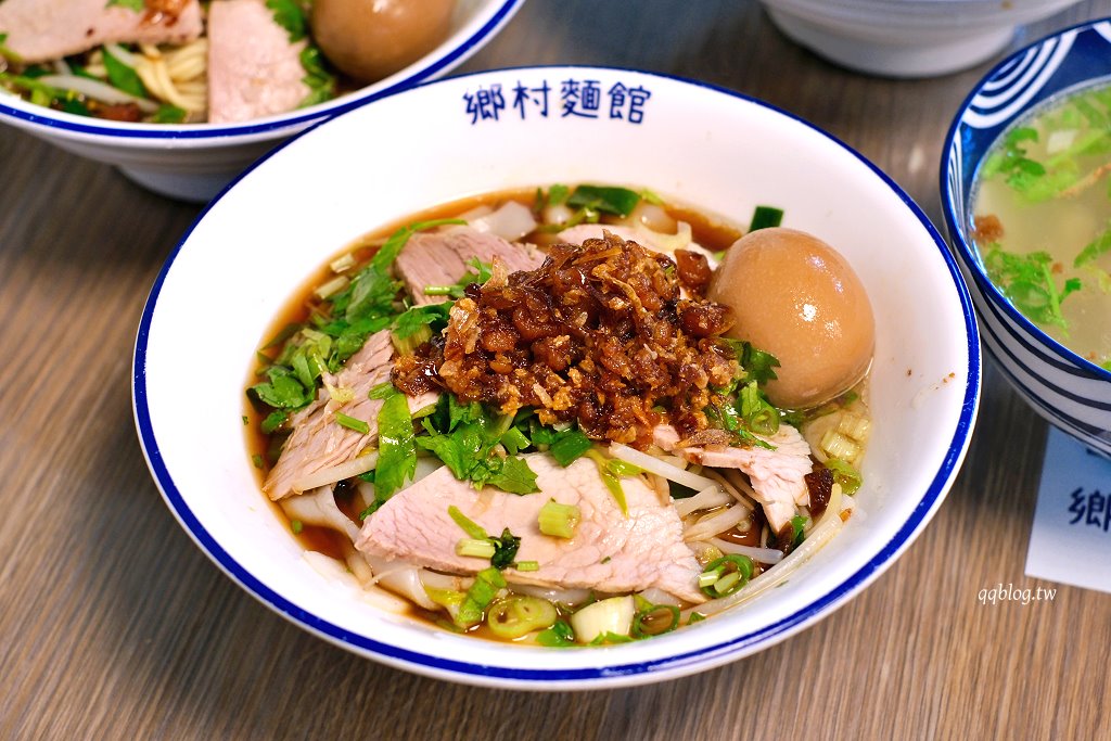 苗栗三義︱鄉村麵館．傳承三代的老字號客家麵館，用餐空間寬敞舒適 @QQ的懶骨頭