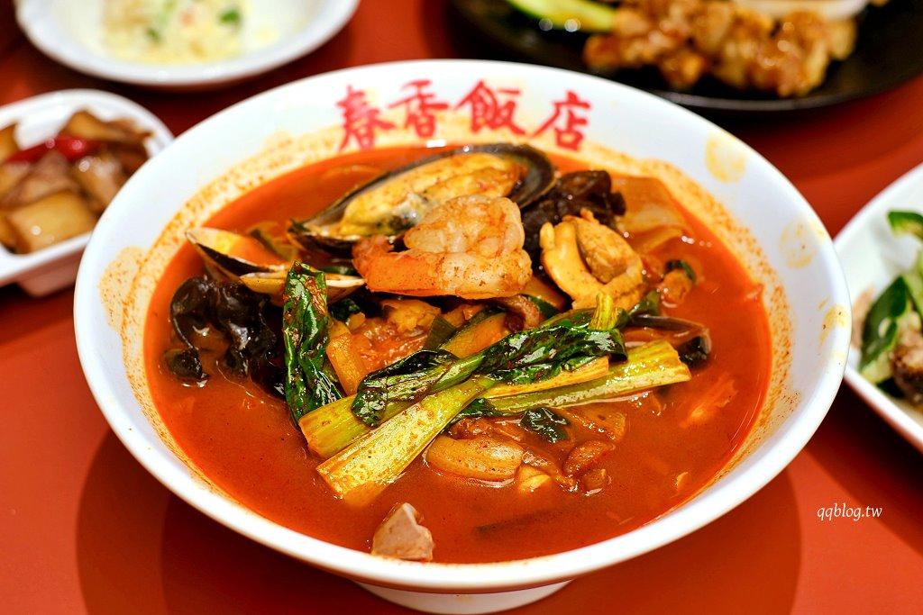 台中北屯︱春香飯店．兩班家旗下韓式中華料理進駐漢神洲際，必點韓式酢醬麵、糖醋肉 @QQ的懶骨頭