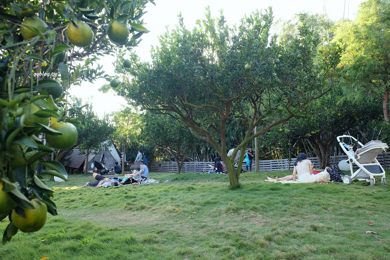 台中東勢︱日日木木．一星期只營業三天的露營風景觀餐廳，有可愛帳蓬和懶懶屋 @QQ的懶骨頭